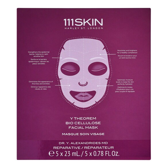 Y Theorem Bio Cellulose Facial Mask - Máscara Facial, 111Skin