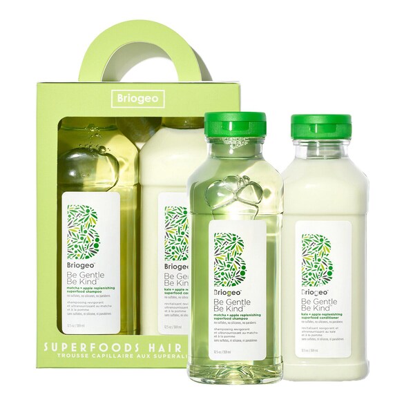 Superfoods à la pomme, matcha et kale - Coffret Cuidados de Cabelo, BRIOGEO