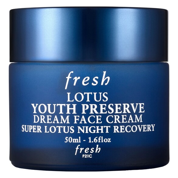 Lotus Dream Cream - Creme de noite hidratante anti-idade de lótus , FRESH