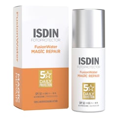 Fotoprotector FusionWater MAGIC REPAIR SPF50 - Protetor solar facial , Isdin