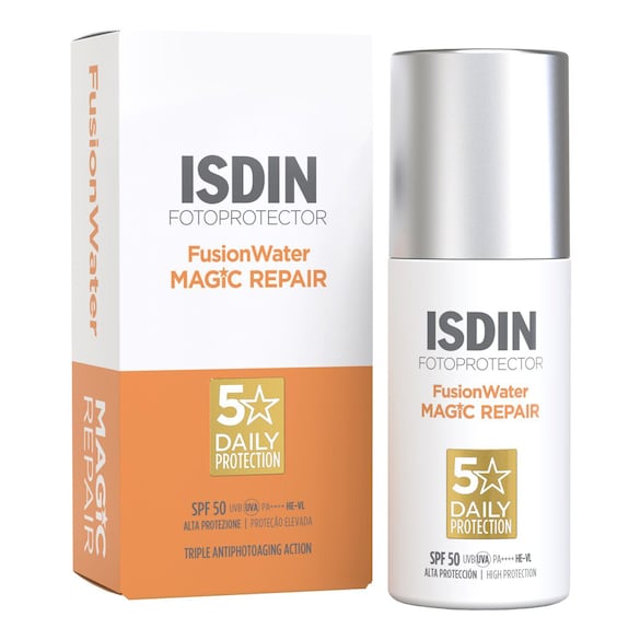 Fotoprotector FusionWater MAGIC REPAIR SPF50 - Protetor solar facial , Isdin