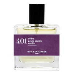 Eau de Parfum 401 :  Cedar, Plum marmalade, Vanilla, BON PARFUMEUR