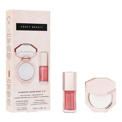 Diamond Bomb Baby Mini Lip Gloss & Highlighter - Coffret Maquilhagem, Fenty Beauty by Rihanna