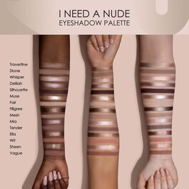 I Need A Nude Palette - Paleta de sombras de olhos