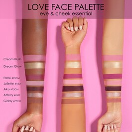 Love Face Palette - Paleta Olhos e Tez