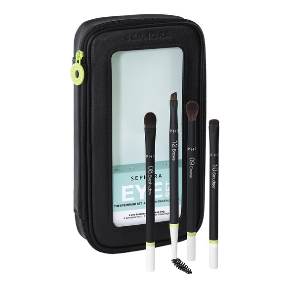 Conjunto de pincéis para os olhos - Aplicação intuitiva, acabamento perfeito, Sephora Collection