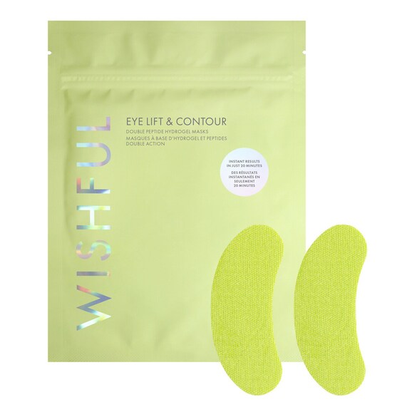 Masques Eye Lift & Contour Double Peptide Hydrogel - Máscara Patch Olhos, WISHFUL