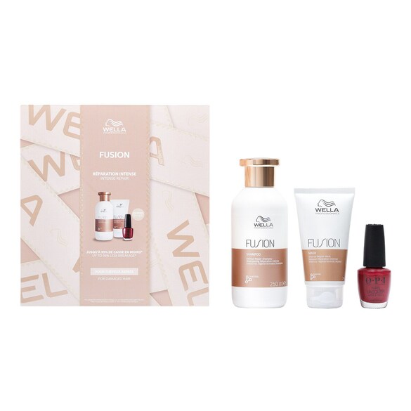 Fusion - Coffret de reparação intensa para cabelos danificados e enfraquecidos, Wella Professionals