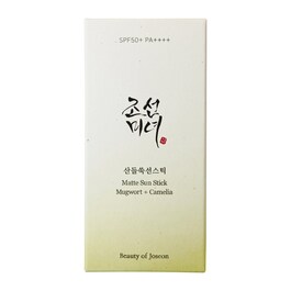 Matte Sun Stick: Mugwort + Camelia - Proteção solar não oleosa