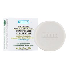 Kiehl´s Rare Earth Deep Pore Purifying Cleanser bar-  Sabonete Limpeza Facial, Kiehl's Since 1851