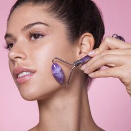 Skin Gym - Acessório facial de cristal  Ametista 