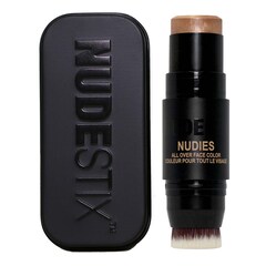 Nudies All Over Face Color Bronze + Glow - Stick bronzeador + iluminador, Nudestix
