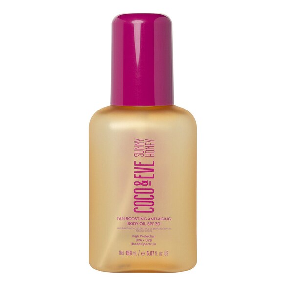 Tan Boosting Anti-aging Body Oil SPF30 - Óleo Corporal SPF30, Coco & Eve