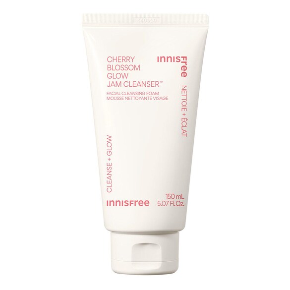 Espuma desmaquilhante com flor de cerejeira - Espuma de limpeza resplandecente, Innisfree