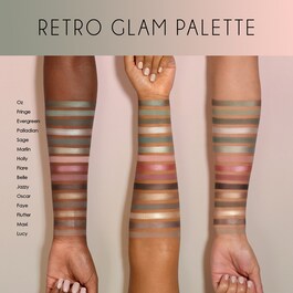 Retro Glam - Paleta de Sombras