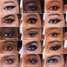 Waterproof 12h Retractable Eyeliner - Lápis de olhos retrátil