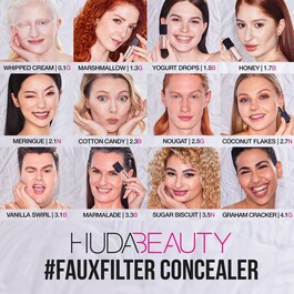 #FAUXFILTER Luminous Matte Liquid Concealer - Antiolheiras Líquido 