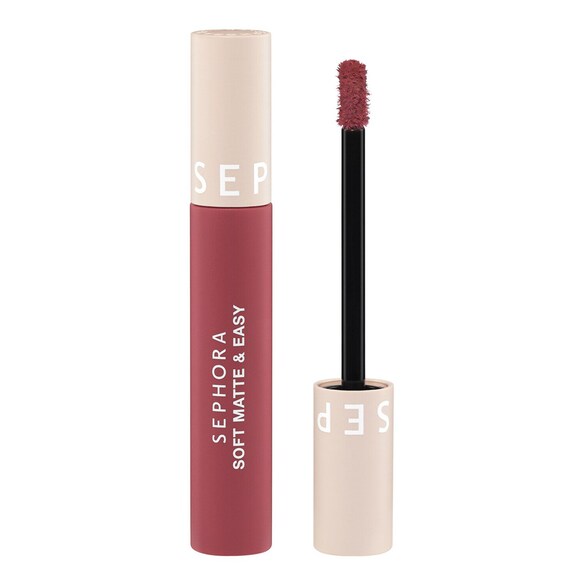 Soft Matte & Easy - Batom Liquido Mate, Sephora Collection