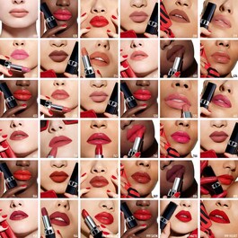 Rouge Dior - Batom recarregável - Acetinado, mate, metalizado, aveludado