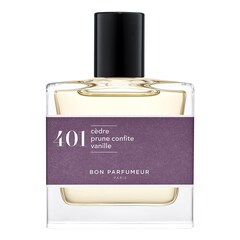 Eau de Parfum 401 :  Cedar, Plum marmalade, Vanilla, BON PARFUMEUR