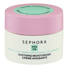 Creme calmante - Ácido hialurónico hidratante e Centelha asiática calmante, Sephora Collection