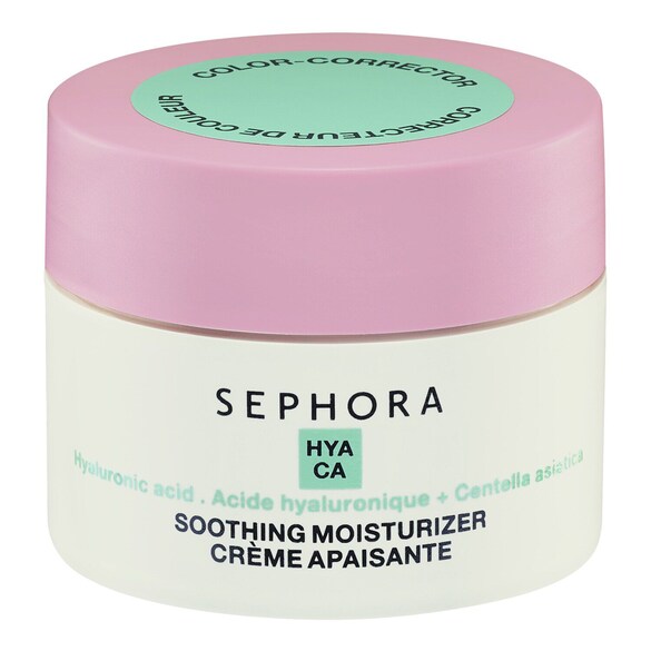 Creme calmante - Ácido hialurónico hidratante e Centelha asiática calmante, Sephora Collection