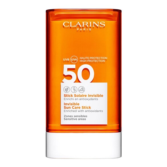 Invisible Suncare Stick - Protetor para zonas sensíveis SPF50 , Clarins