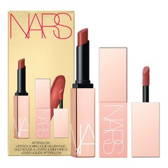 Afterglow Lipstick & Mini Liquid Blush Duo - Coffret batom e mini blush, Nars