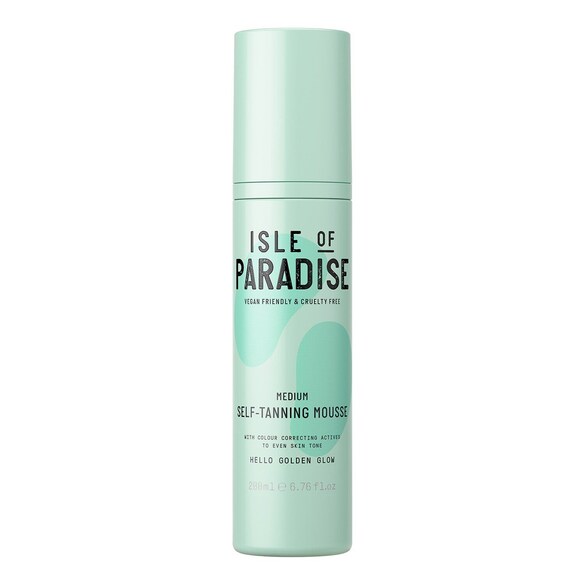 Mousse Auto-bronzante - Mousse Corporal Auto Bronzeadora, ISLE OF PARADISE