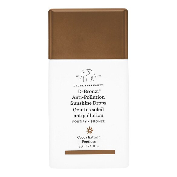 D-Bronzi™ Anti-Pollution Sunshine Drops - Gotas  Bronzeadoras Antioxidantes, Drunk Elephant