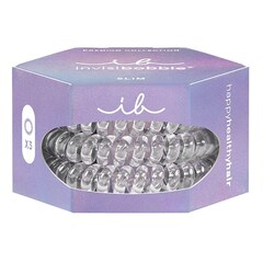 Slim Premium - Crystal clear - Elásticos de Cabelo, Invisibobble