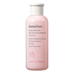 Dewy Glow Toner with Jeju Cherry Blossom - Tónico Facial, INNISFREE