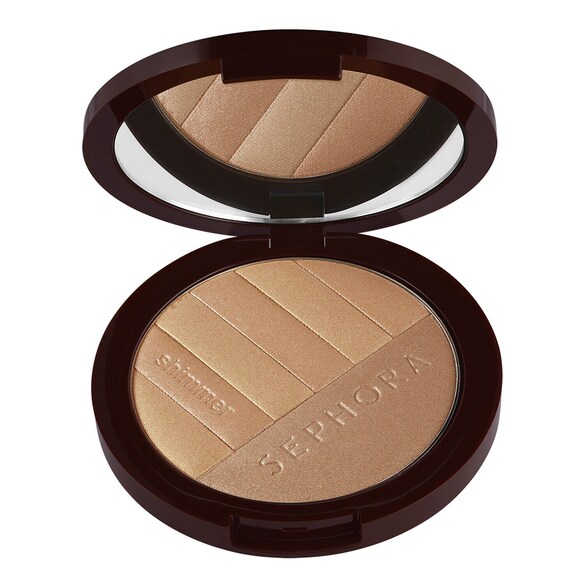 BRONZER SHIMMER - Pó bronzeador iridescente, Sephora Collection