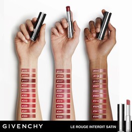 Le Rouge Interdit Satin - Batom com acabamento acetinado