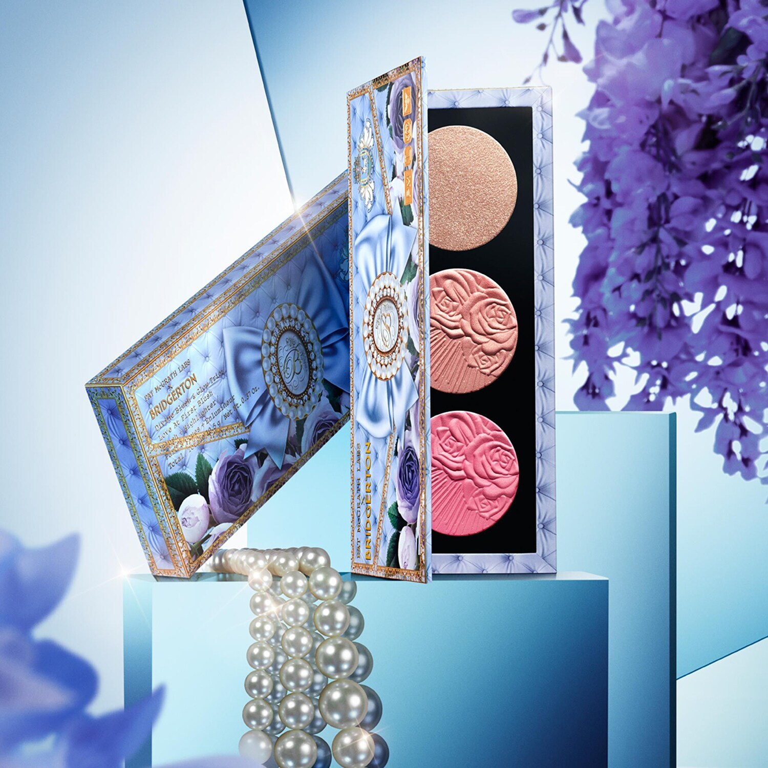 Divine Blush + Glow Trio Paleta Tez Pat McGrath ≡ SEPHORA