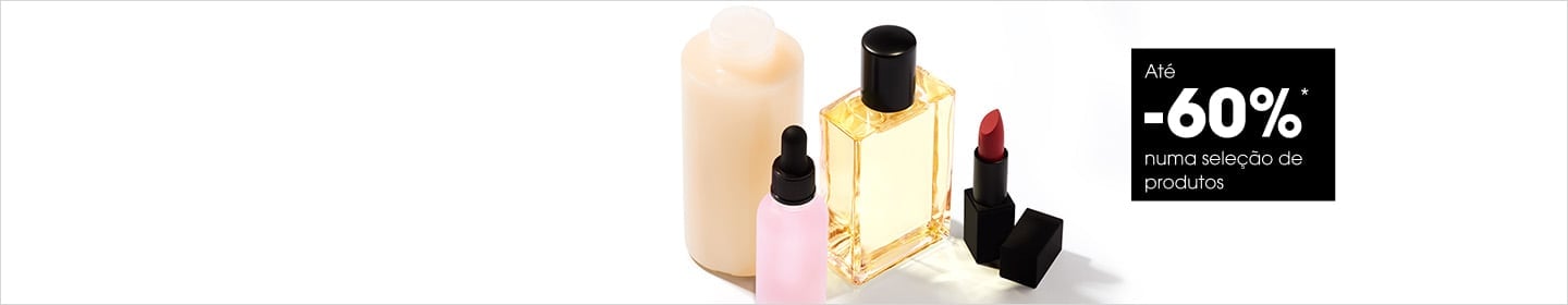 Outlet: Até -60%* numa seleção de produtos